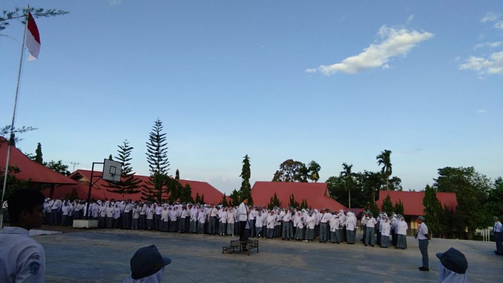Upacara Gabungan Minggu Pertama Awal Bulan Februari 2020