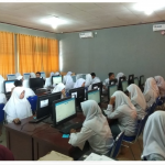 Pelaksanaan Gladi Bersih Ujian Nasional Berbasis Komputer (UNBK) Tanggal 24-25 Februari 2020 Tahun Pelajaran 2019/2020,