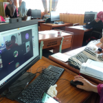kegiatan sosialisasi Oleh Bapak /ibu SMAN 16 Padang melalui on-lineTentang Larangan bersifat kerumunan massa ataupun Demonstrasi