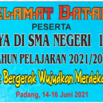 selamat datang peserta lokakarya SMAN 16 Padang,