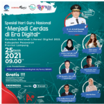 kegiatan webiner dalam rangka hari guru oleh kabupaten Pesawaran Provinsi Lampung dengan pemateri Walmukminin, M. Pd