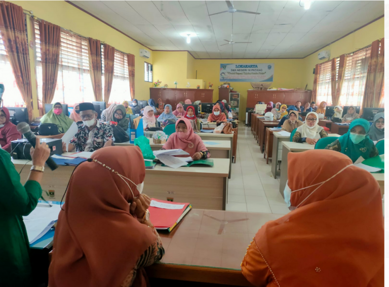 Briefing awal sekolah pada bulan Ramdhan..