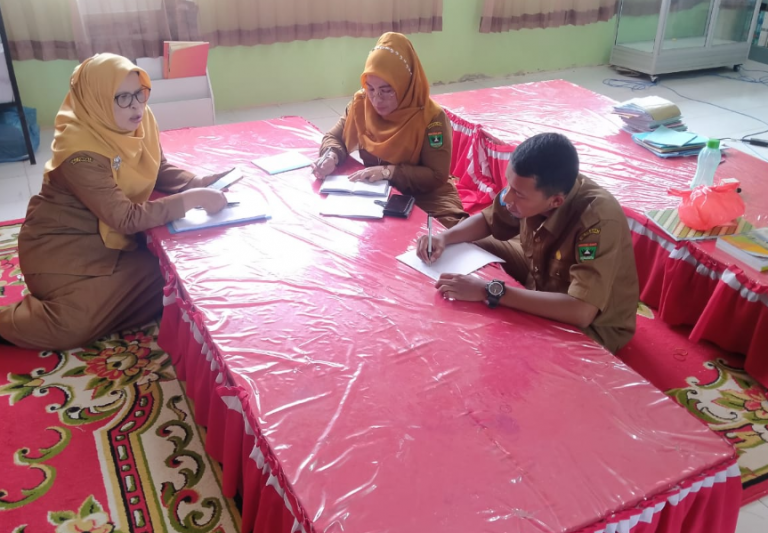 Palaksanaan KKG awal Bulan di sekolah